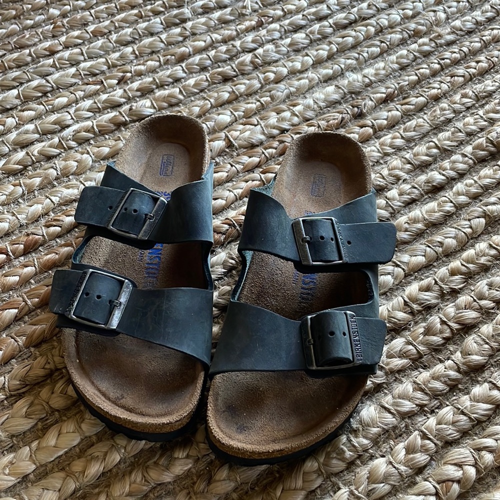 Birkenstock Arizona soft footbed oiled leather size 39 like new